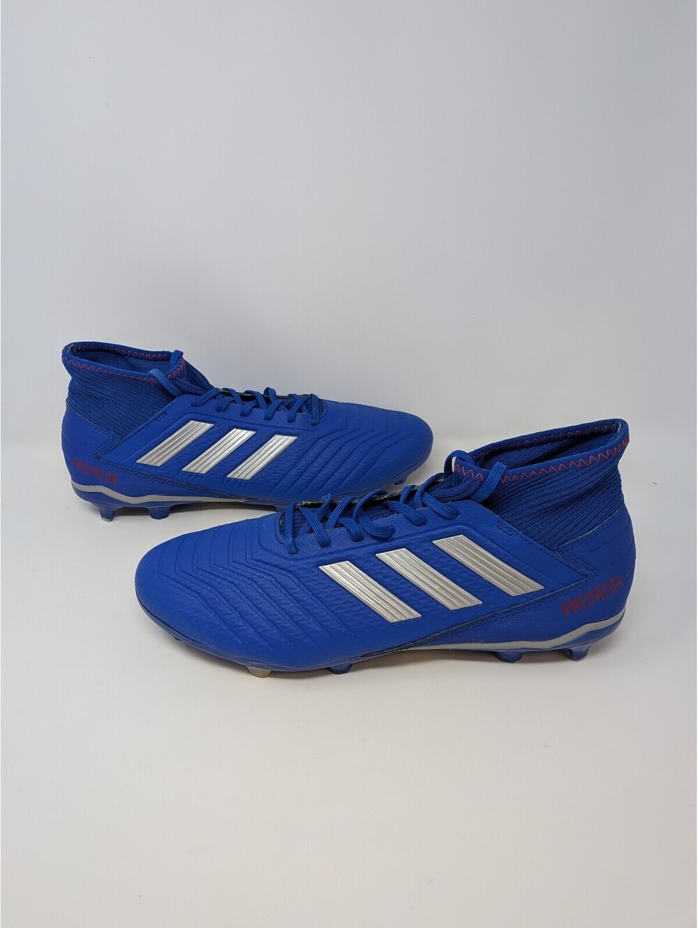 adidas Predator 19.3 FG Men’s Size 11.5 Bold Blue Soccer Cleats BB8112